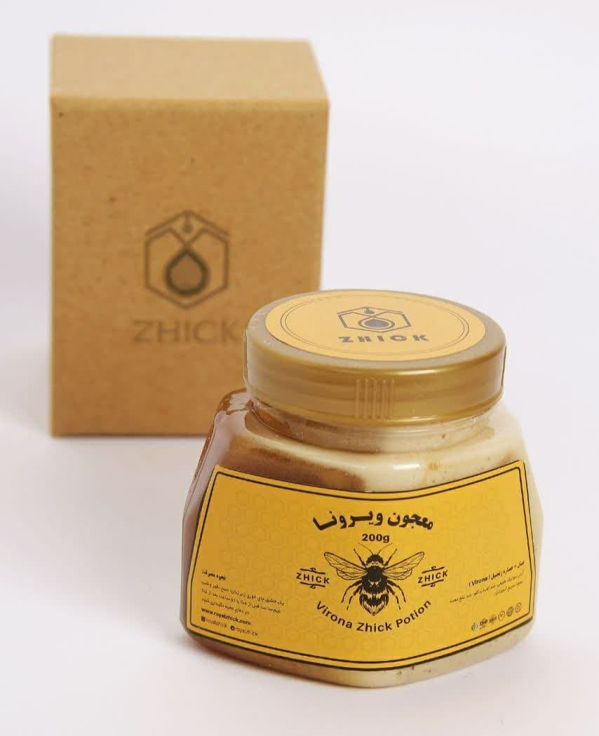 فروش فوری و استثنایی معجون 200 گرمی: ژل رویال، عسل و عصاره زنجبیل ویرونا با ارسال رایگان و هدیه + کیفیت صادراتی